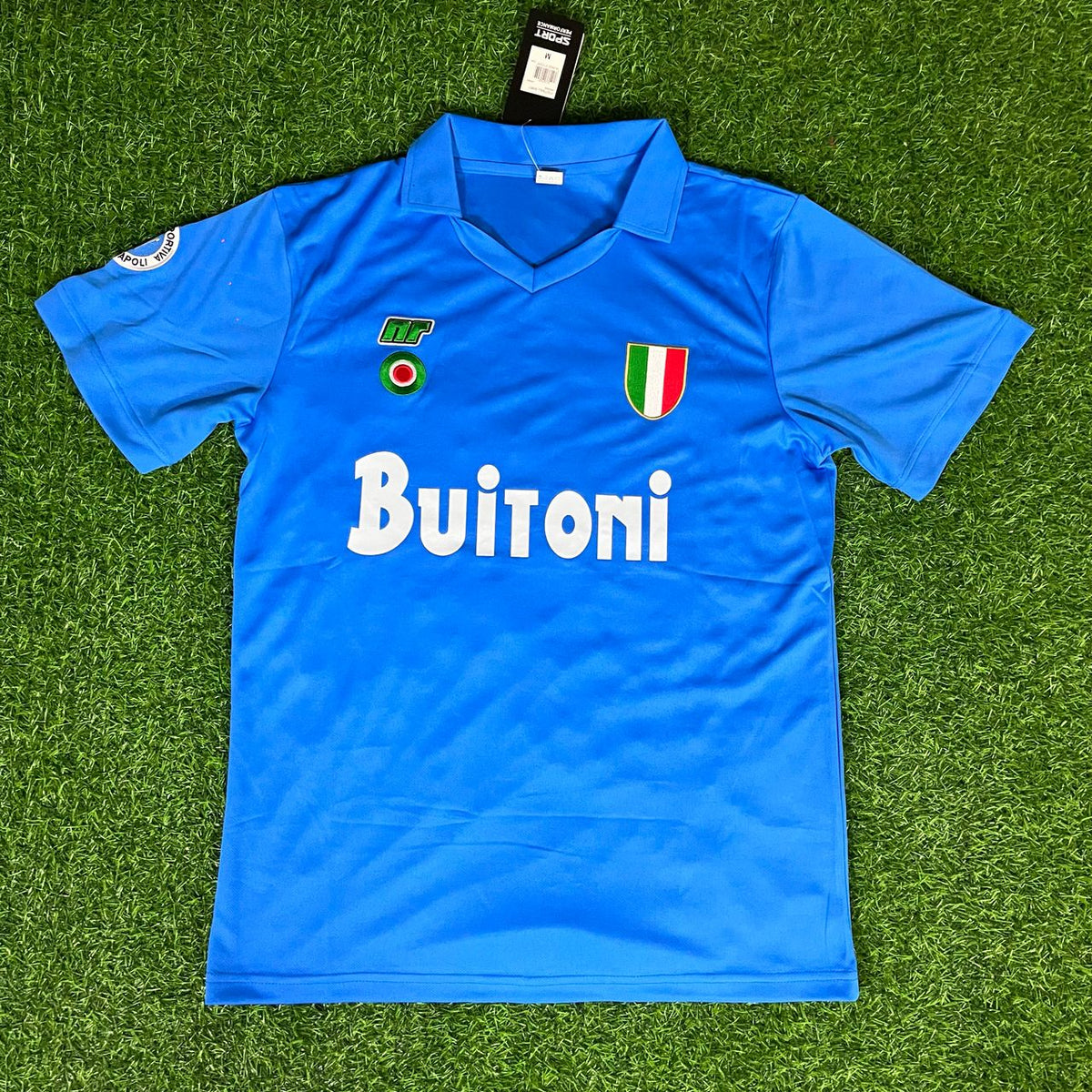 Diego Armando Maradona Napoli 1988 Retro Vintage Fußball Trikot