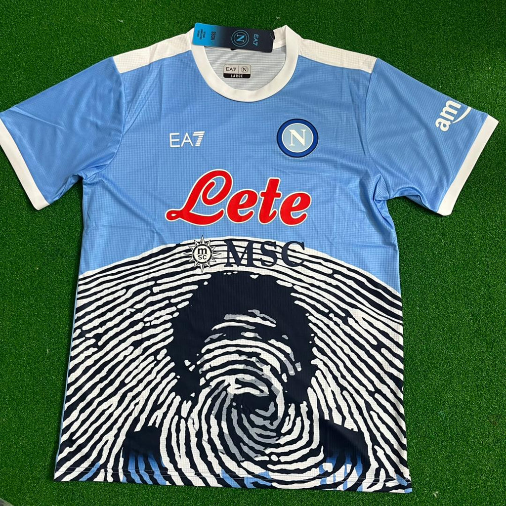 Lorenzo Insigne Napoli 2021-22 Maradona Special Edition Jersey Maillot Maglia Soccer Shirt