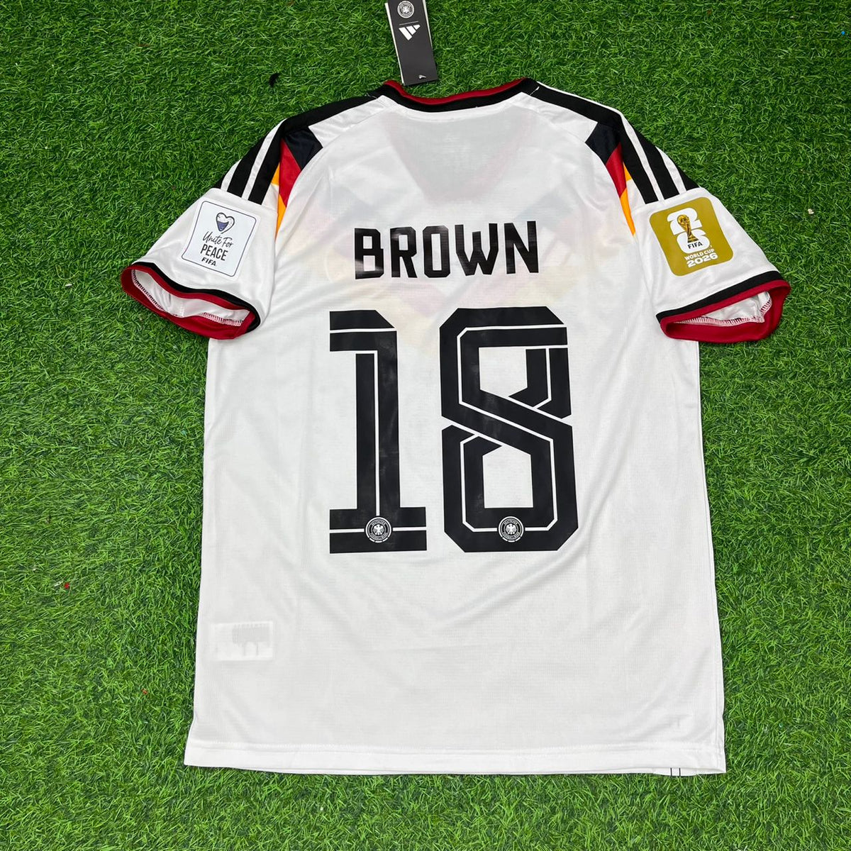 Nathaniel Brown #18 Deutschland WM 2026 Heimtrikot