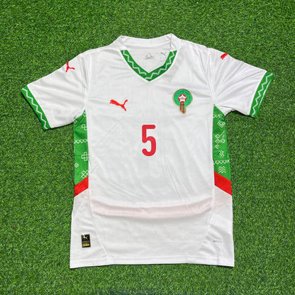 Nayef Aguerd Morocco AFCON 2025 New Season Football Jersey Kit