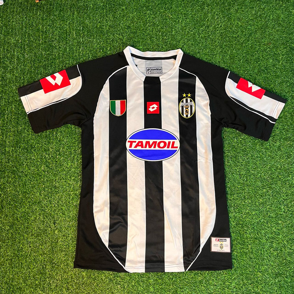 Alessandro Del Piero Juventus 2002 2003 Retro Football Jersey Soccer Shirt