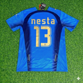 Alessandro Nesta 13 - Italy 2006 World Cup Final Retro Jersey Maillot Trikot Maglia Soccer Shirt