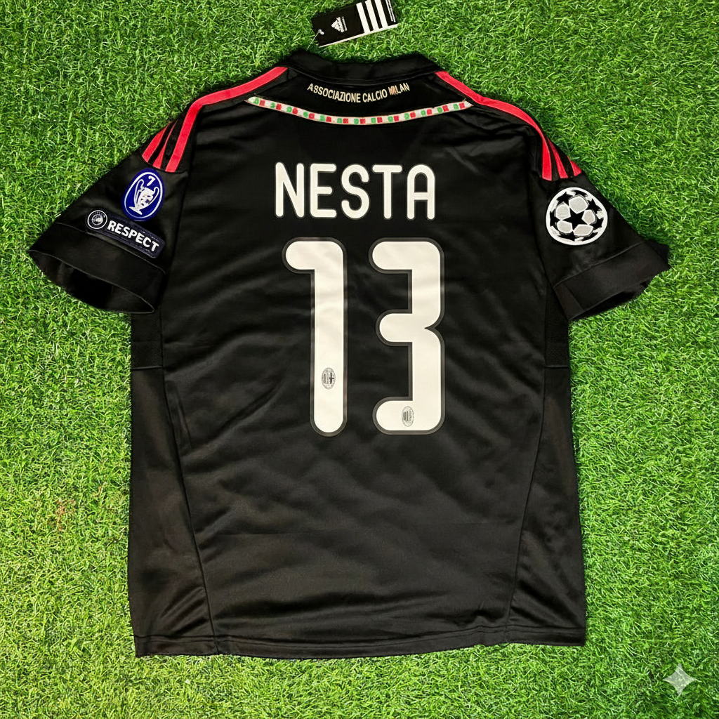 Troisième maillot rétro AC Milan 2011/12 – Alessandro Nesta 13