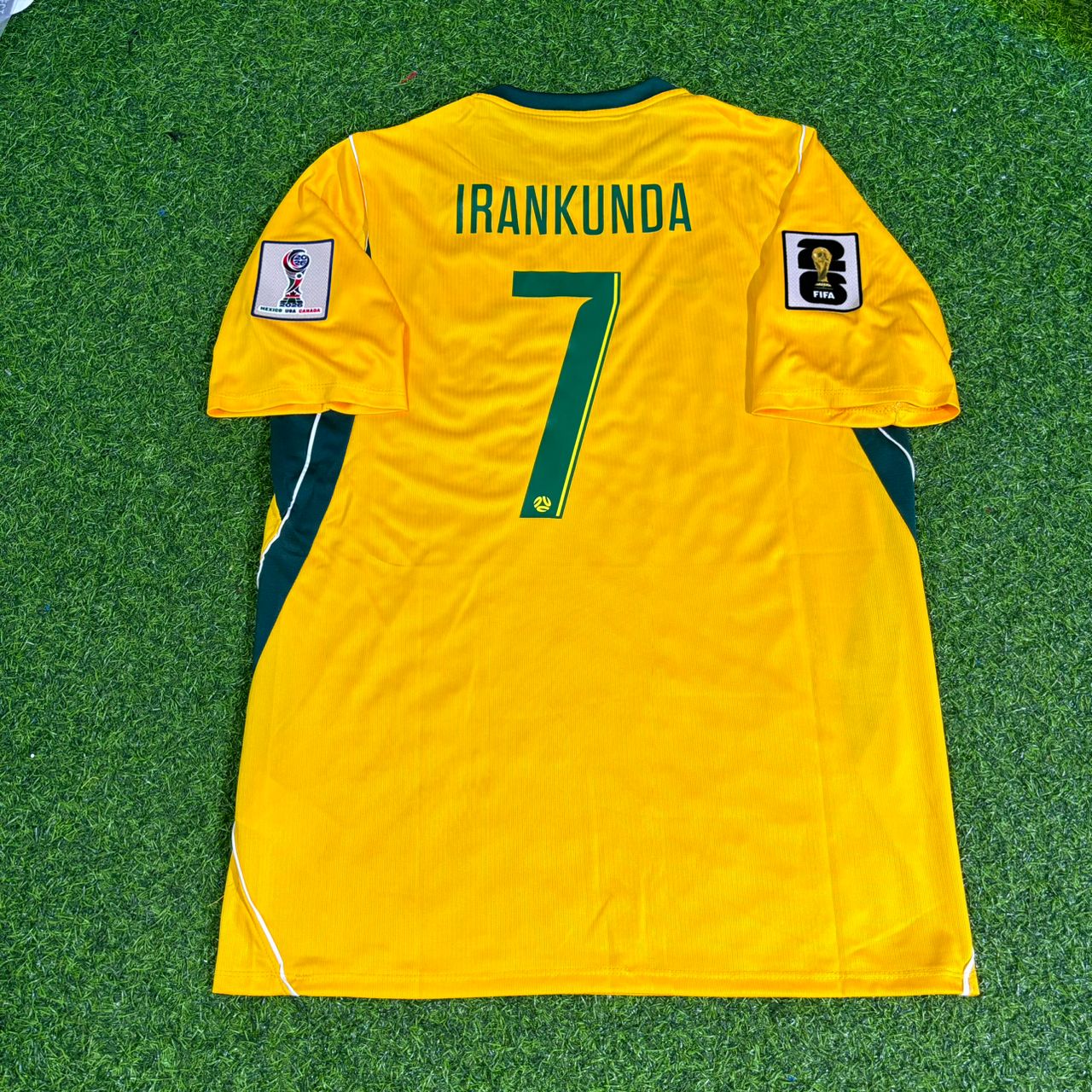Nestory Irankunda Australia 2026 World Cup Football Jersey