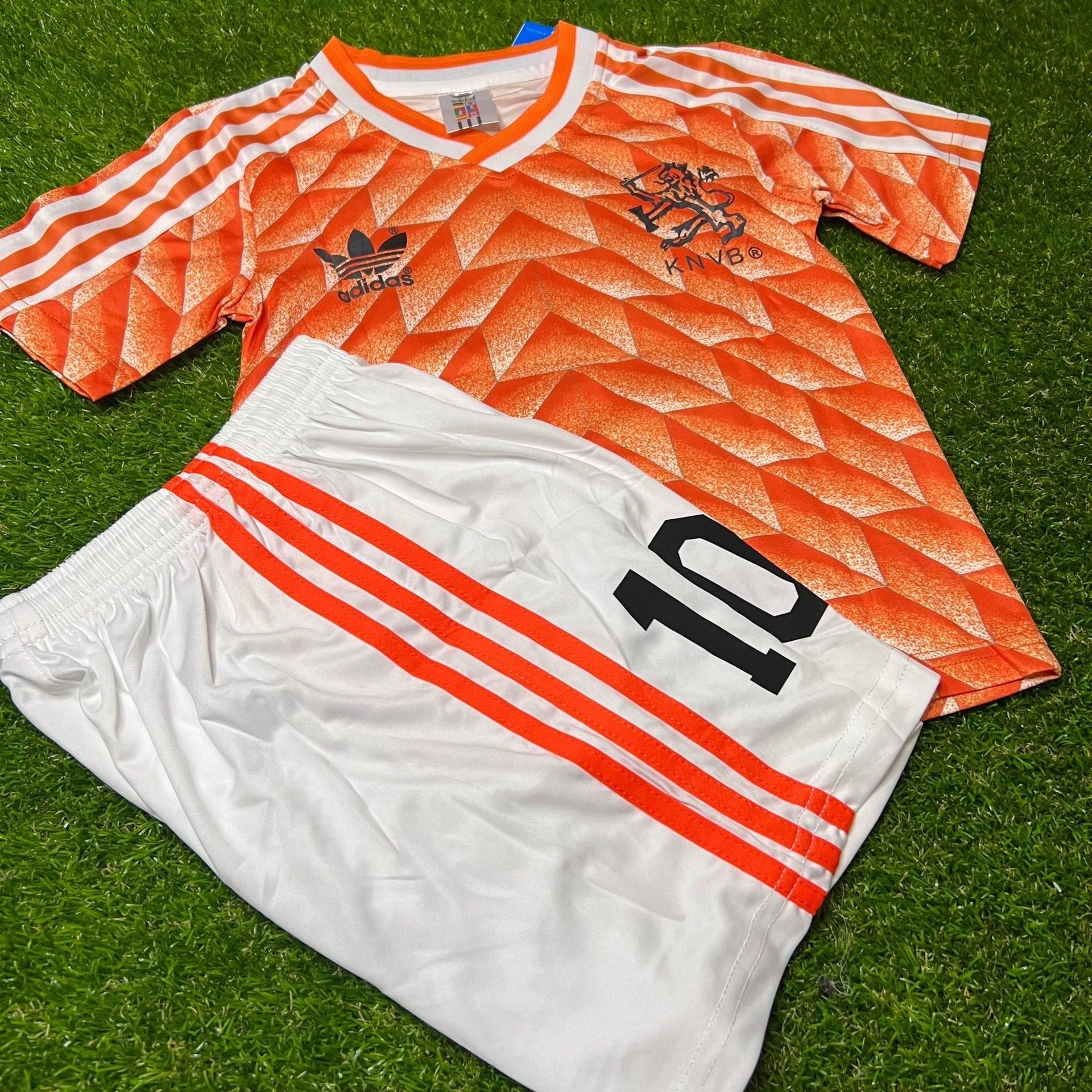 Netherlands 1988 Ruud Gullit Home Kids Football Jersey detail view