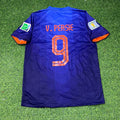 Netherlands 2014 World Cup Robin van Persie Retro Special Edition Football Jersey front view