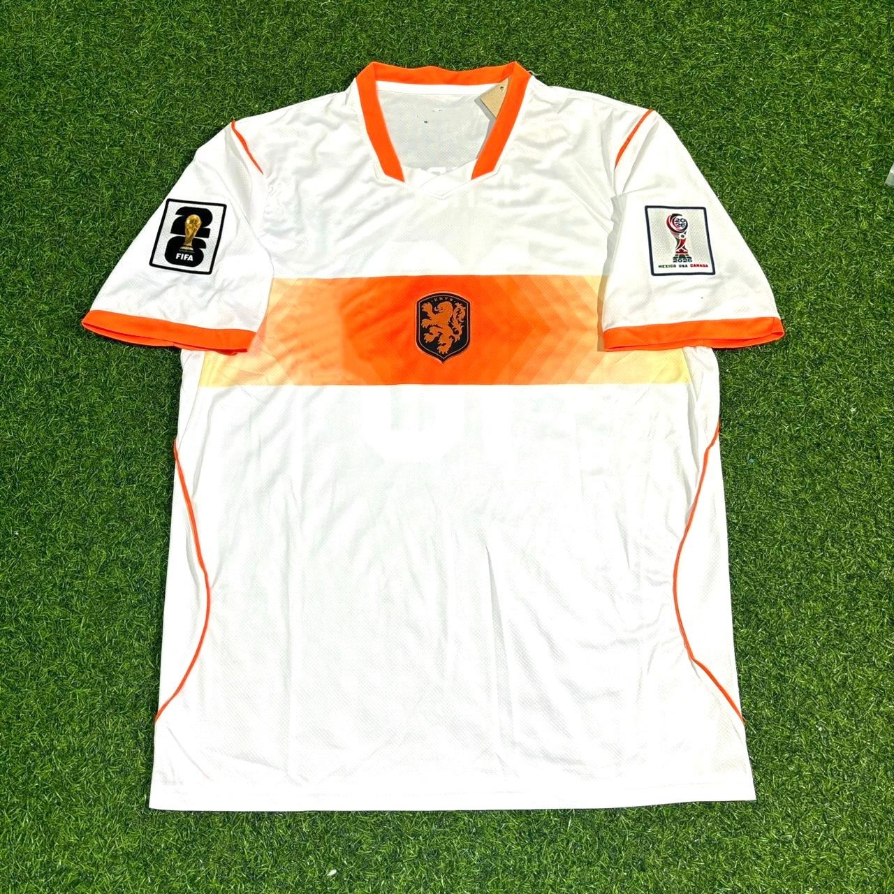 Netherlands 2026 World Cup Ryan Gravenberch #8 New Season Football Jersey back view