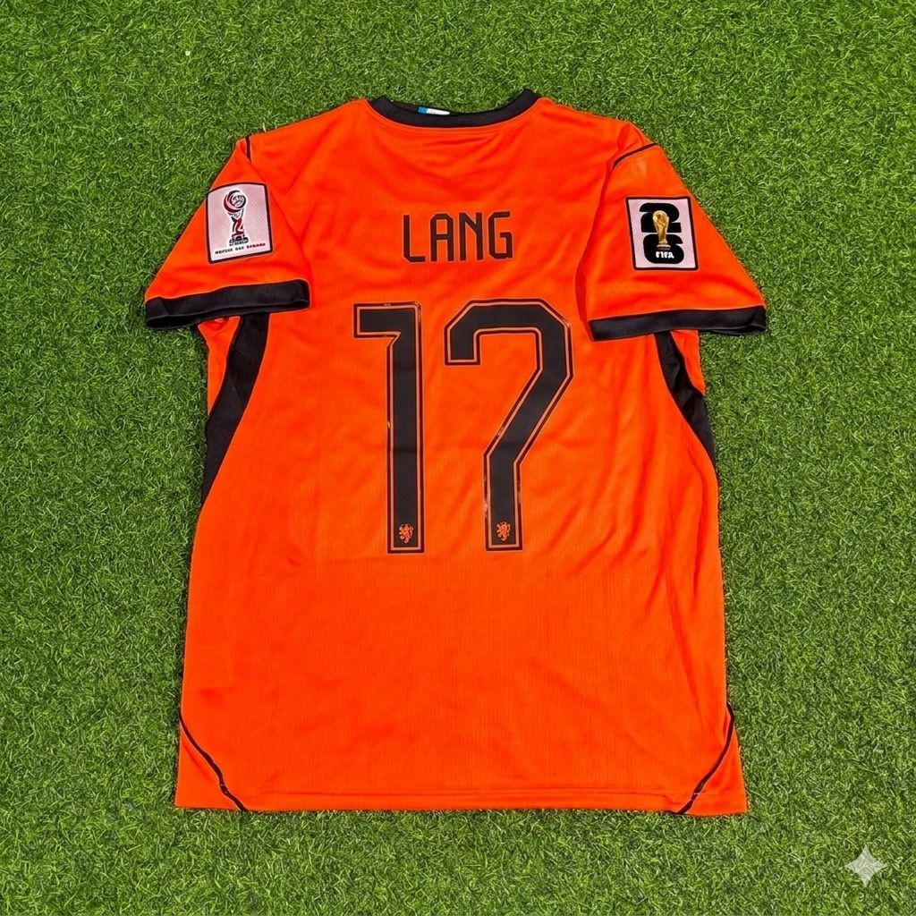 Netherlands 2026 World Cup Noa Lang #17 New Season Football Jersey front view