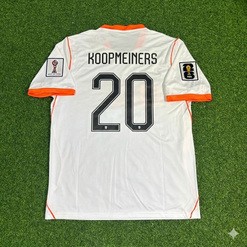 Netherlands 2026 World Cup Teun Koopmeiners #20 New Season Football Jersey front view