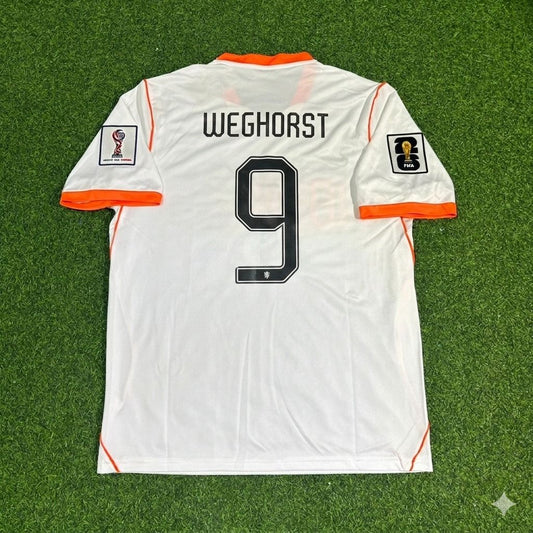 Netherlands 2026 World Cup Wout Weghorst #9 New Season Football Jersey front view