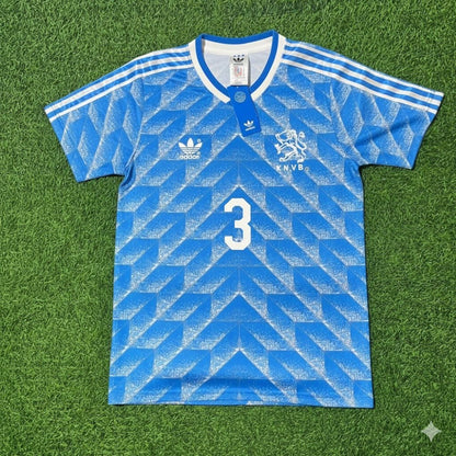 Netherlands Jaap Stam Retro Football Jersey back view