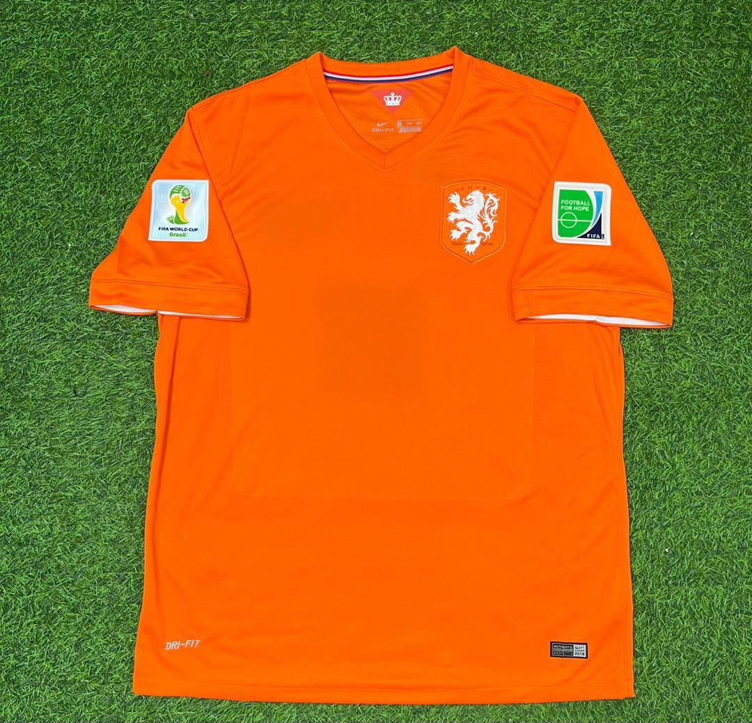 Dirk Kuyt Niederlande 2014 Weltmeisterschaft Heimtrikot