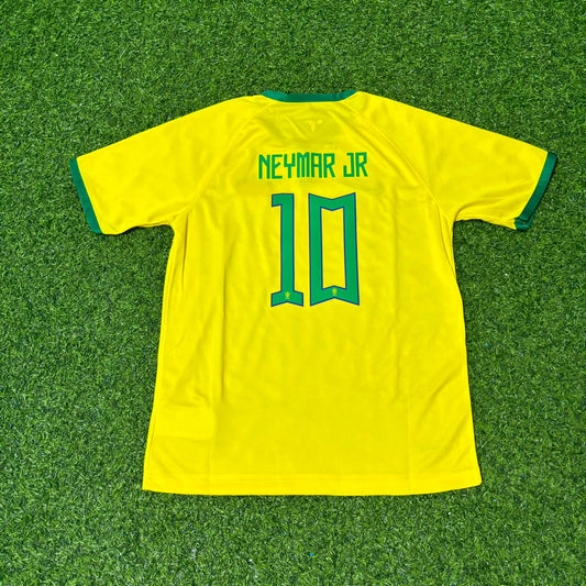 Neymar Jr. #10 Brasilien Retro-Fußballtrikot