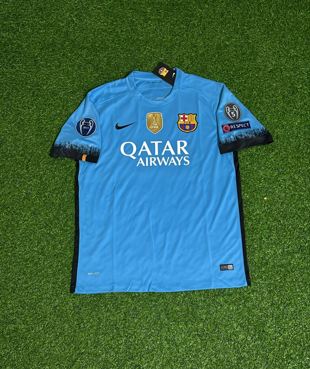 Neymar JR Barcelona 2015-2016 Retro Trikot