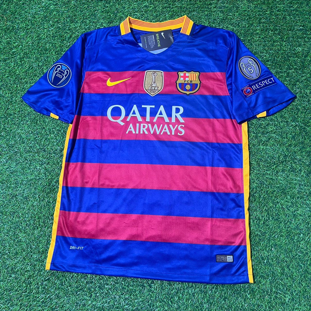 Neymar Jr Barcelona 2015/16 Retro Jersey Soccer Maillot Maglia Soccer Shirt