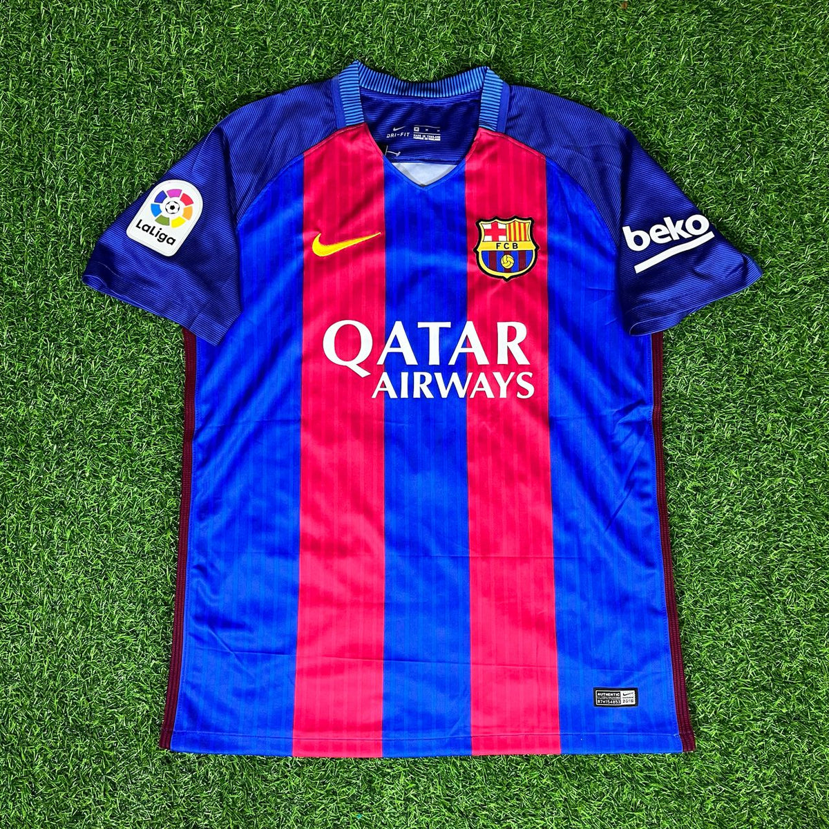 Neymar Jr 11 – FC Barcelona 2016/17 Home Retro Jersey Trikot Maillot