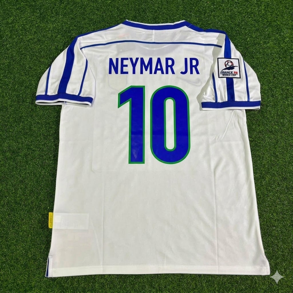 Neymar Jr. #10 Brasilien WM Retro Fußballtrikot