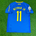 Neymar Jr. Brasilien 2010 WM Retro Blaues Trikot
