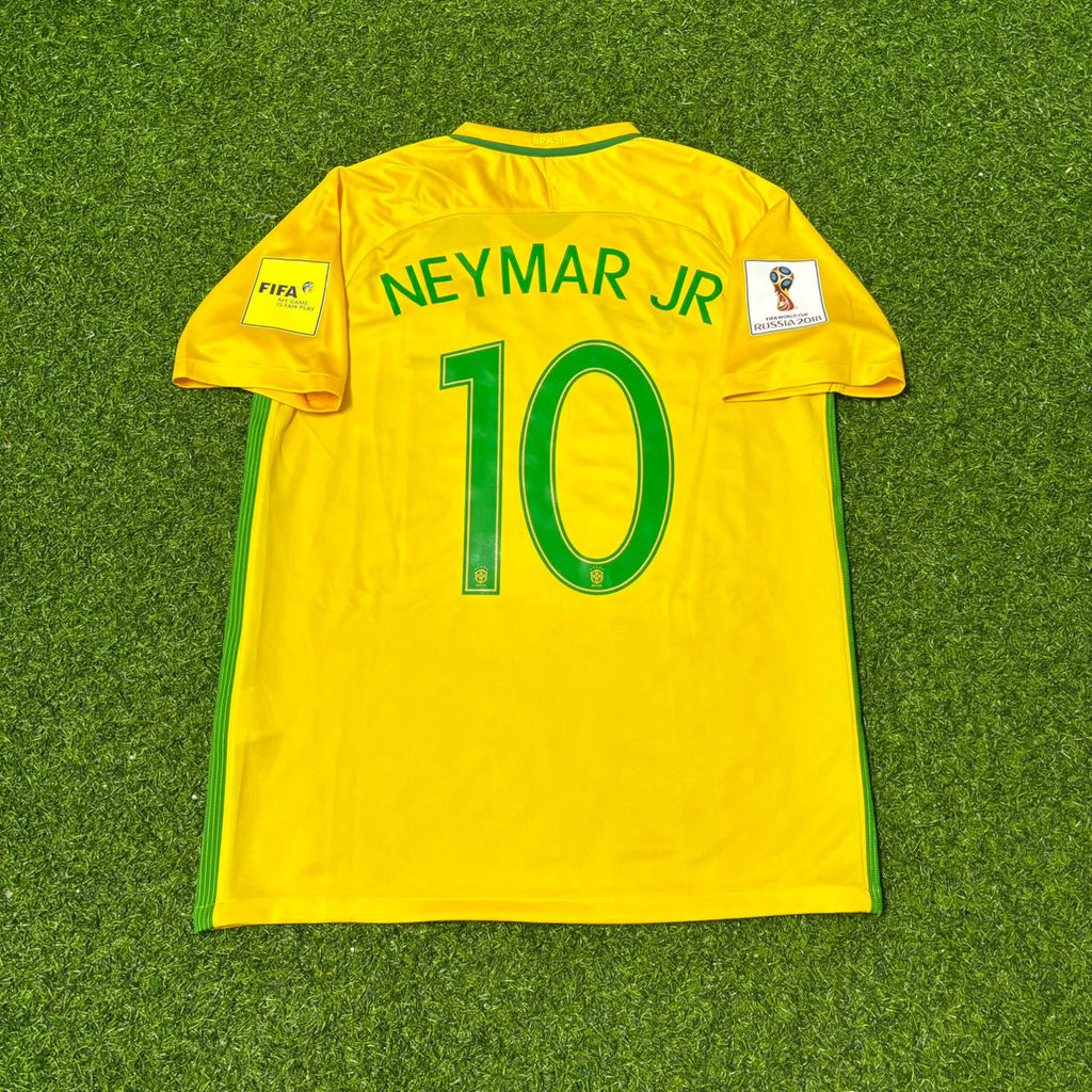 Maillot de football domicile Neymar Jr Brésil Coupe du Monde 2018