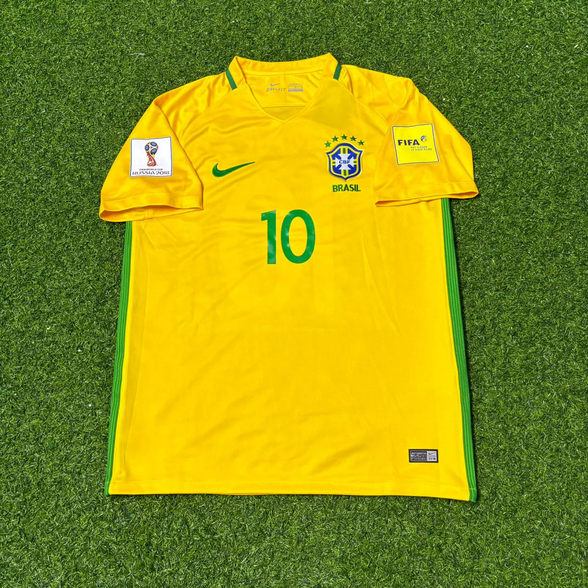 Neymar Jr. Brasilien Heimtrikot Fußball-Weltmeisterschaft 2018