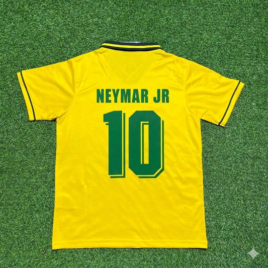 Neymar Jr. #10 Brasilien Retro-Fußballtrikot
