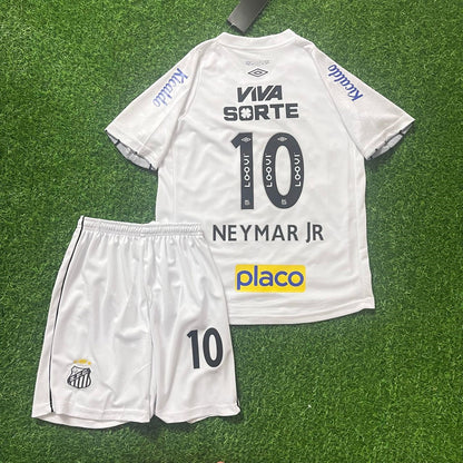 Neymar Jr Santos Kit Jersey Trikot Maillot Soccer Shirt