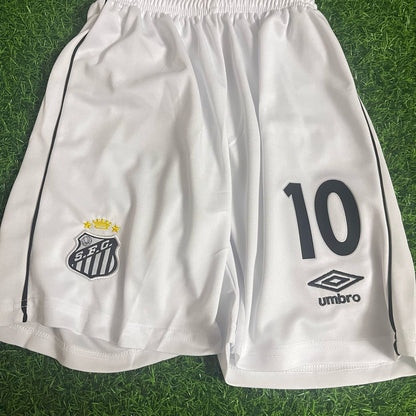 Neymar Jr Santos  without Sponsor Kids Kit Jersey KinderTrikot Enfant Maillot Soccer Shirt