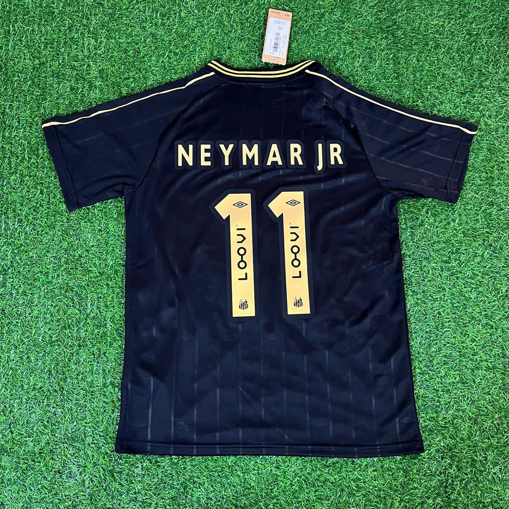 Santos FC Charlie Brown Black Vintage Special Edition Football Jersey