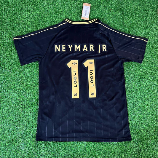 Santos FC Charlie Brown Black Vintage Special Edition Football Jersey