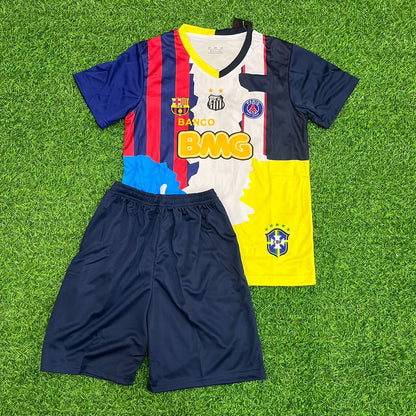 Neymar JR 11 Combo All Teams Special Kids Jersey KinderTrikot Maillot Enfant Soccer Shirt