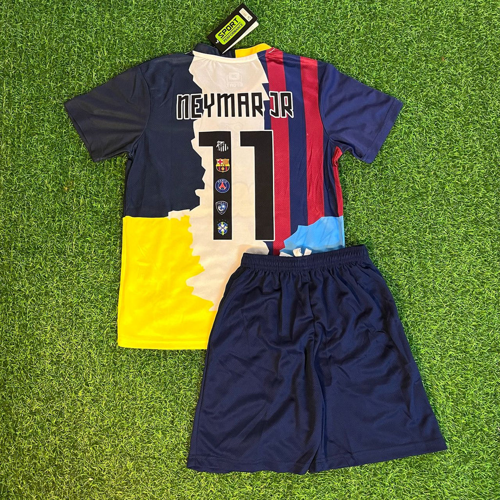 Neymar JR 11 Combo Alle Teams Special Kinder Trikot Fußballtrikot