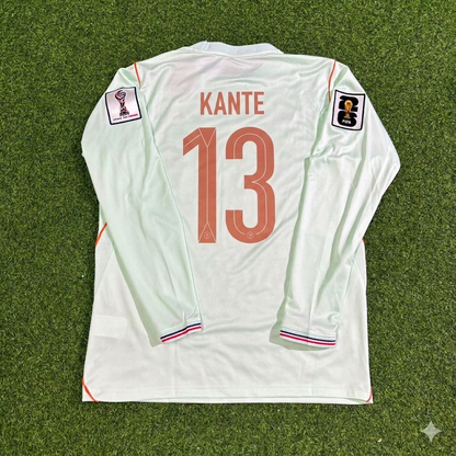 Maillot manches longues extérieur N'Golo Kanté #13 France Coupe du Monde 2026