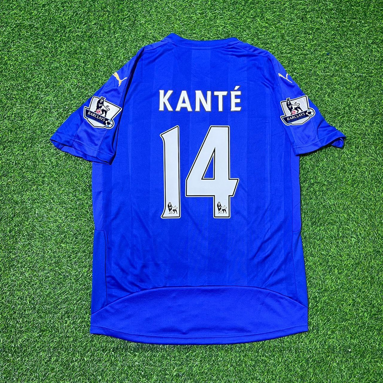 N'Golo Kanté Leicester City 2015/16 Premier League Retro Trikot