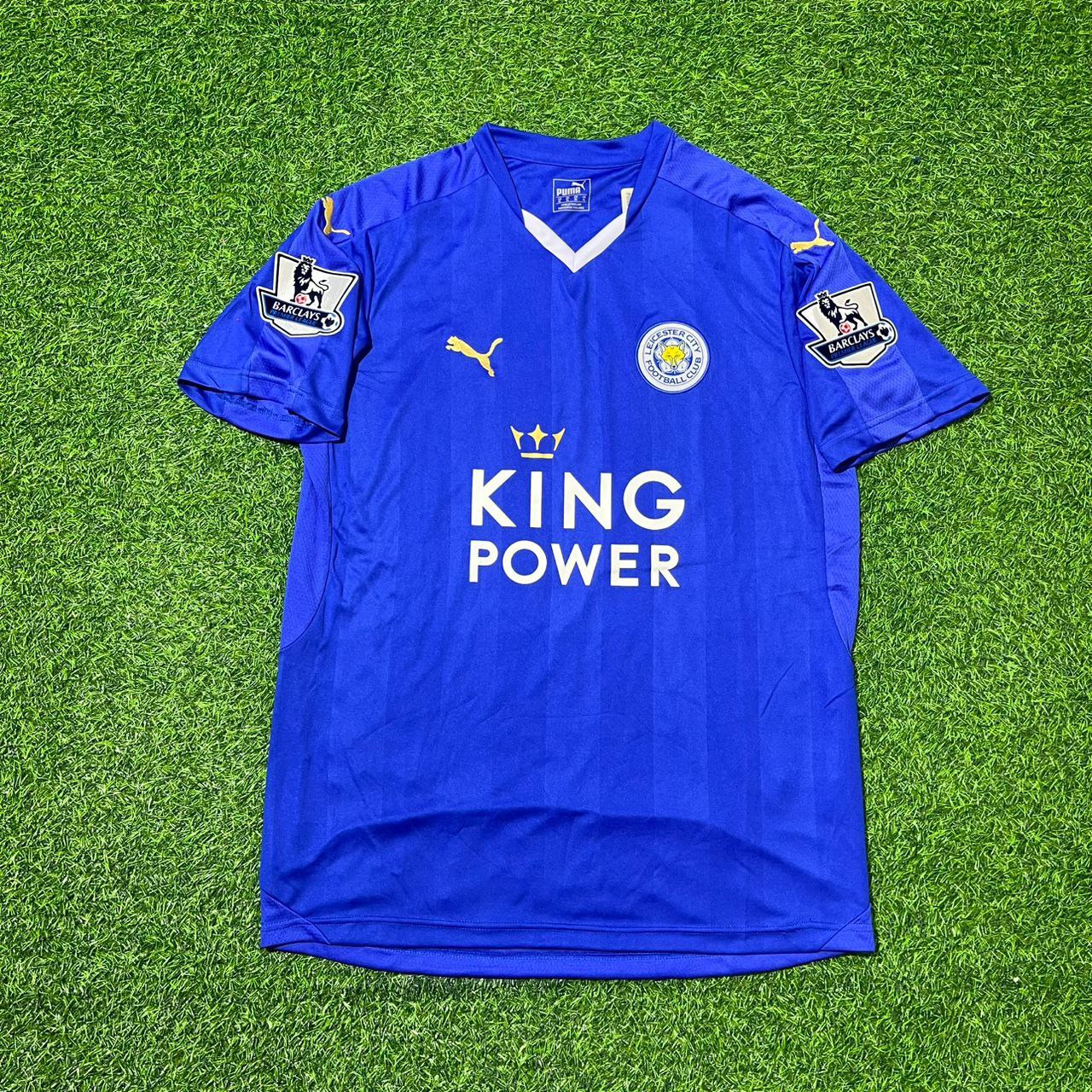 N'Golo Kanté Leicester City 2015/16 Premier League Retro Trikot
