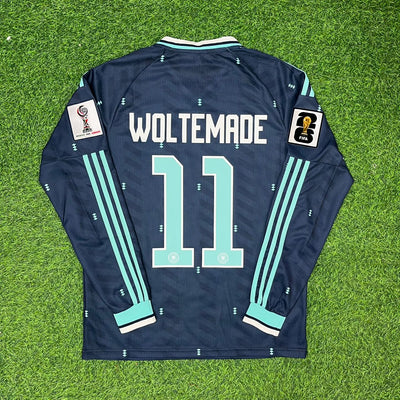 Nick Woltemade Germany 2026 World Cup Away Long Sleeve Football Jersey