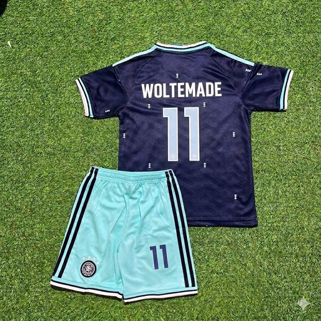 Nick Woltemade 11- Germany 2026 World Cup Kids  Football Jersey Kit