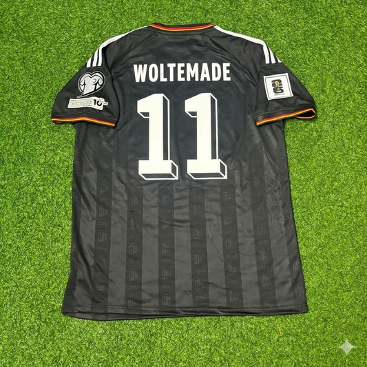 Nick Woltemade 11# Deutschland 2026 WM Schwarzes Fußballtrikot