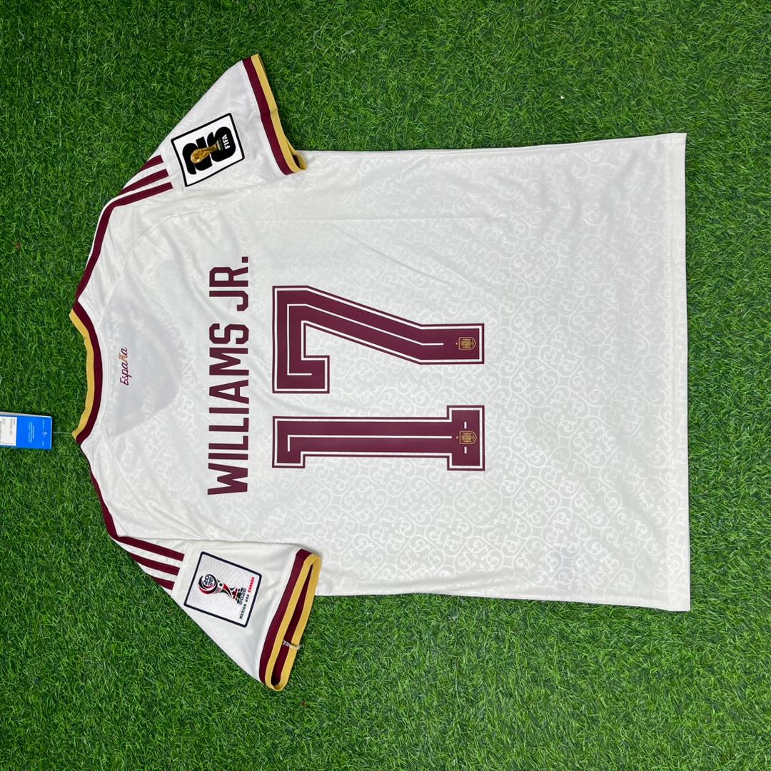 Nico Williams Spain 2026 World Cup Away Football Jersey