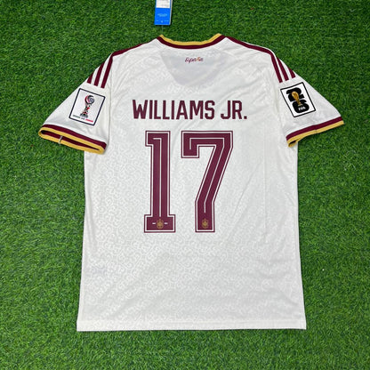 Nico Williams Spain 2026 World Cup Away Football Jersey