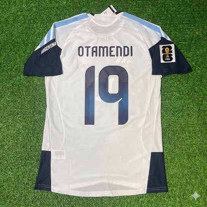 Maillot de football Nicolas Otamendi Argentine Coupe du Monde 2026 version joueur blanc nouvelle saison