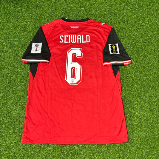 Nicolas Seiwald 6- Österreich 2026 WM-Trikot Maillot