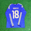 Nicolo Barella 18 – Italien WM 2026 Langarm-Fußballtrikot