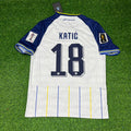 Nikola Katić Bosnien und Herzegowina 2026 WM Auswärts Trikot Weiß