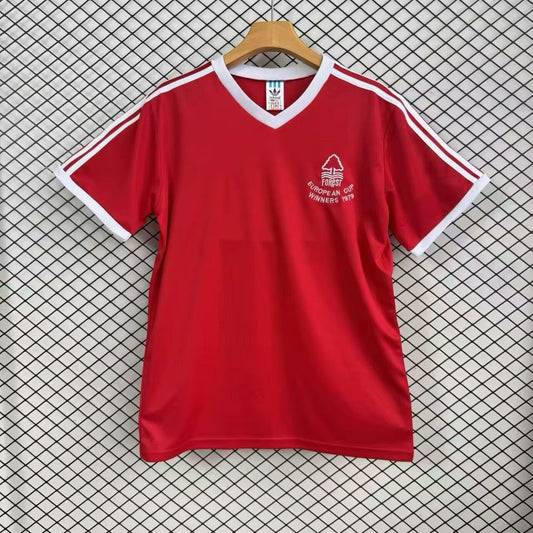 Nottingham Forest 1977-1980 European Cup Final Winners Retro Jersey