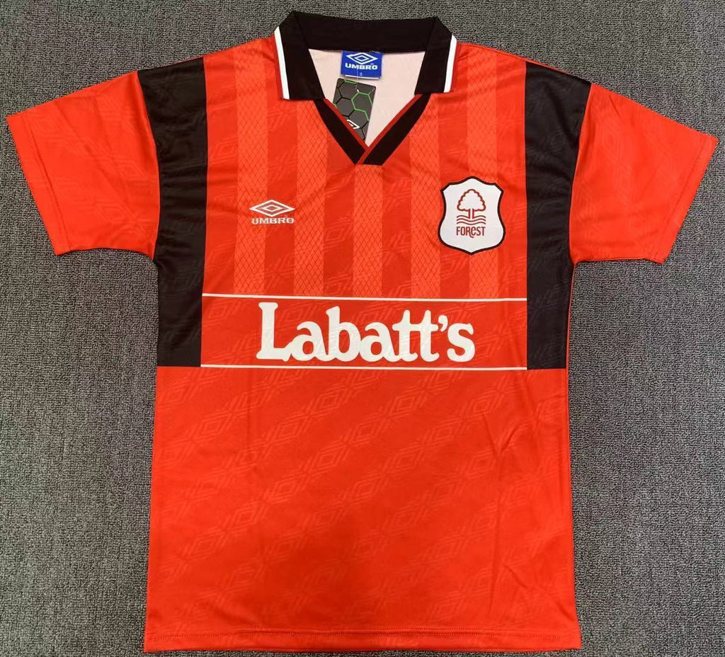 Maillot Rétro Domicile Rouge Nottingham Forest 1994/1995