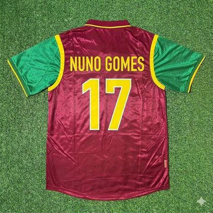 Nuno Gomes #17 Portugal WM 1998 Retro Trikot