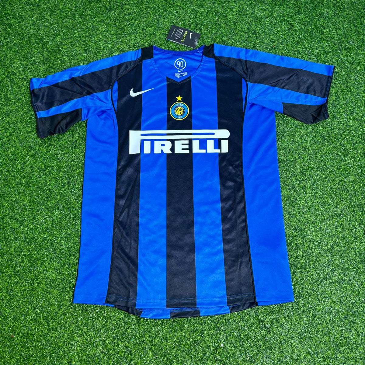 Obafemi Martins Inter Milan 2004/2005 Retro Football Jersey Kit