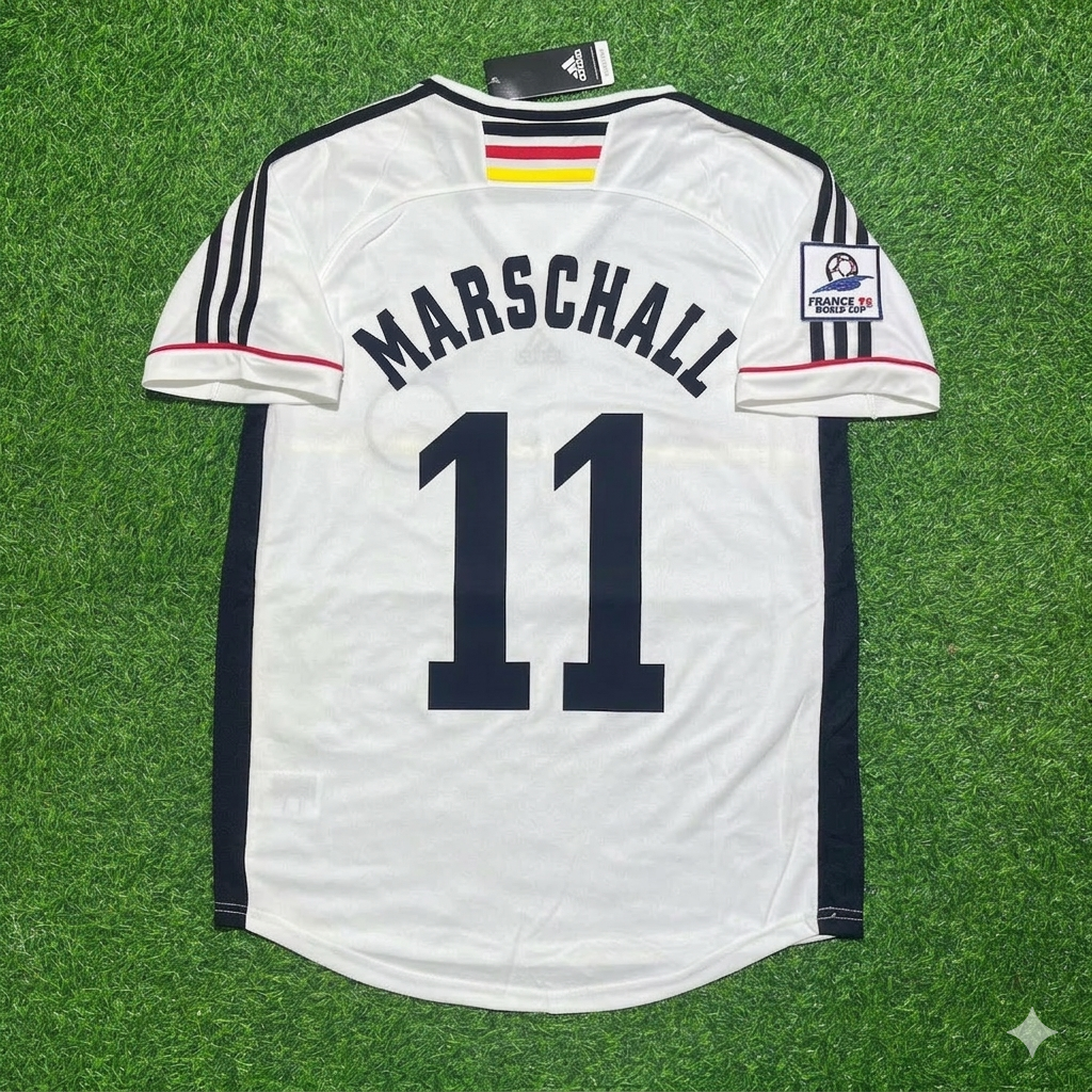 Germany 1998 World Cup Retro Football Jersey – Olaf Marschall