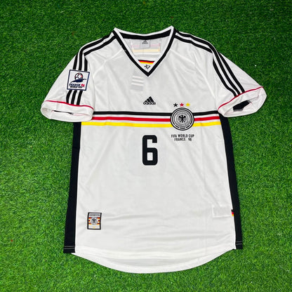 Deutschland 1998 WM Retro-Fußballtrikot – Olaf Thon