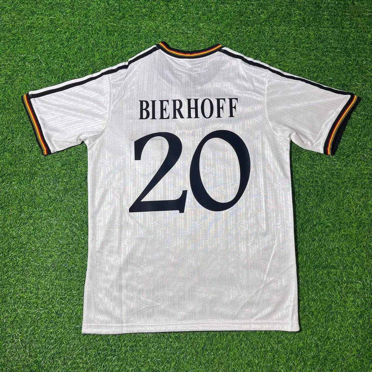 Oliver Bierhoff Deutschland EM 1996 Finale Germany Heim Retro Fußballtrikot Set